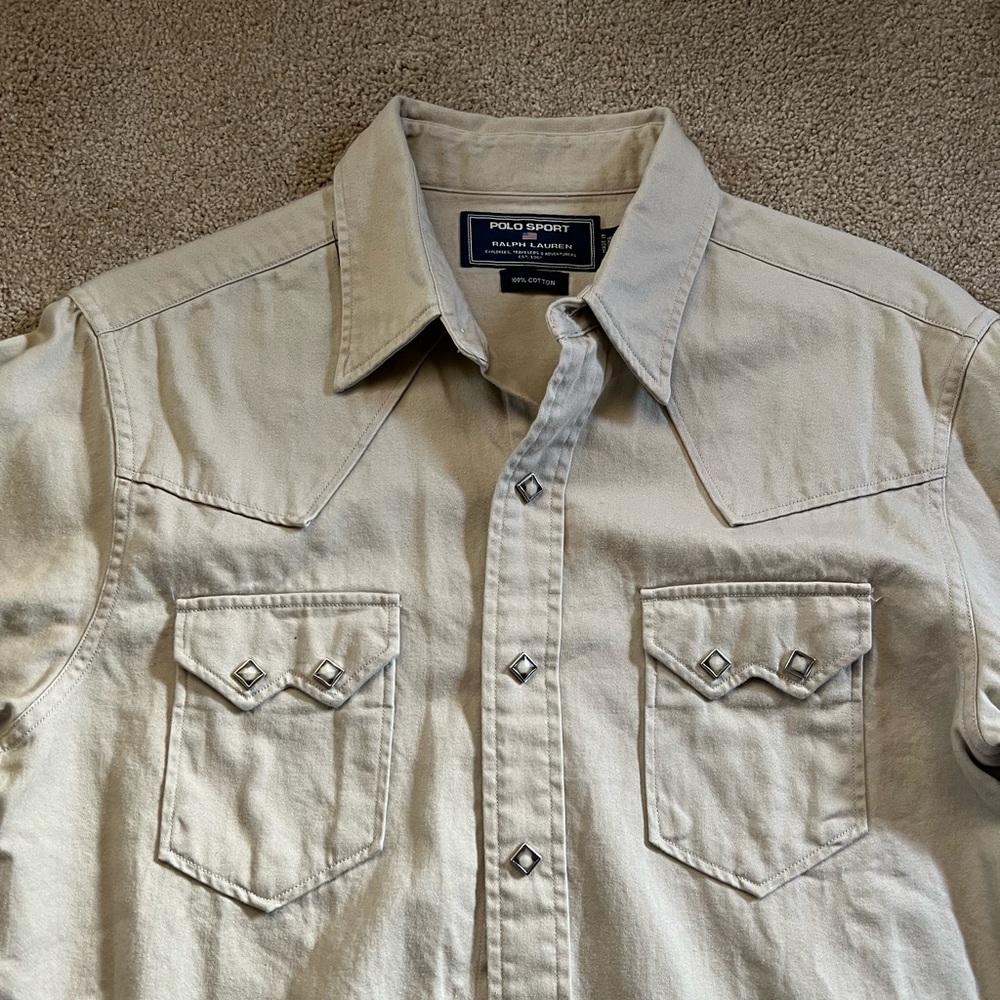 Polo Ralph Lauren vintage western shirt